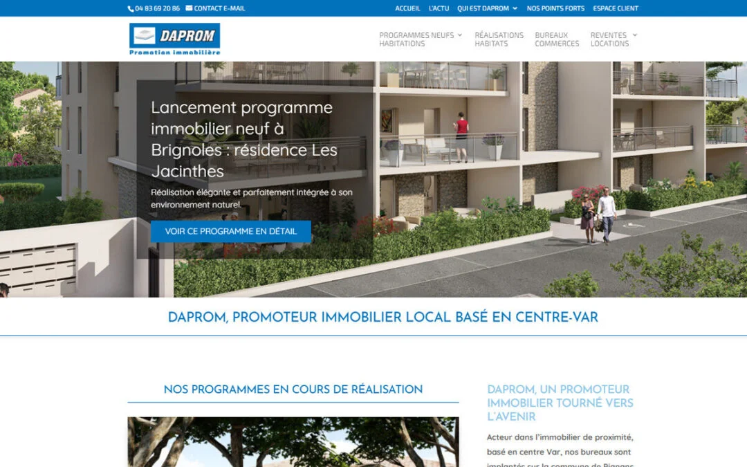 Daprom promotion immobilière
