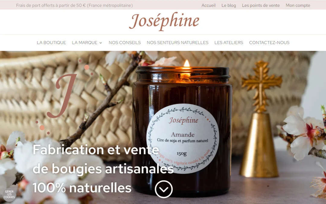 Bougies Joséphine