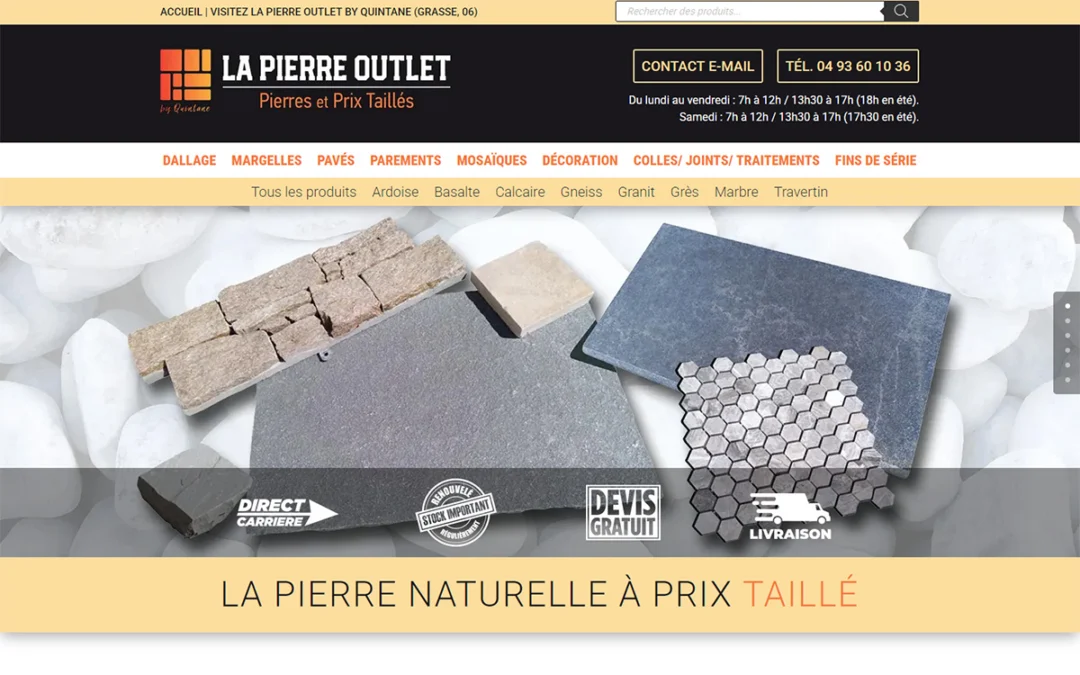 La pierre outlet by Quintane